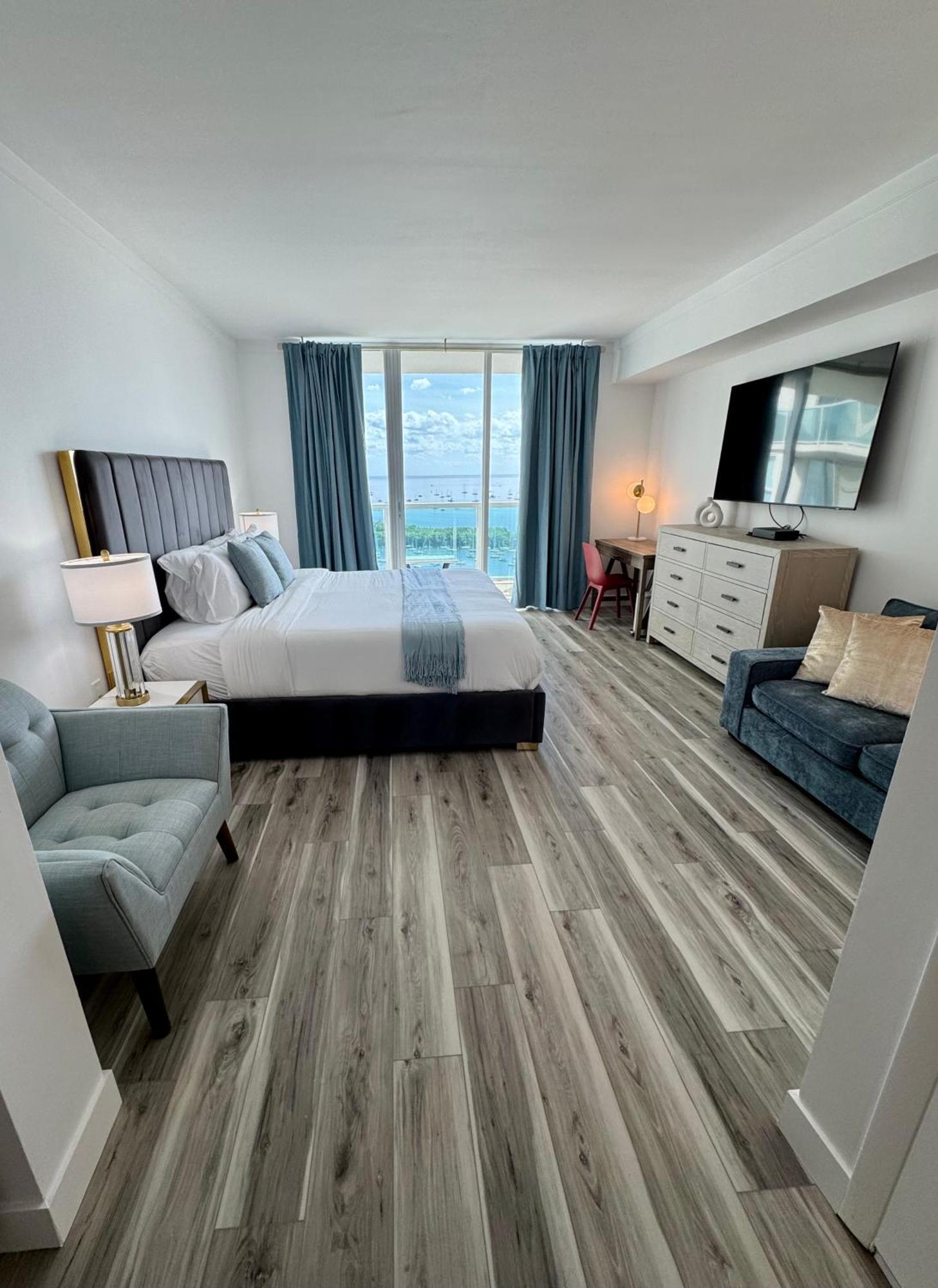 Balcony Ocean View ! Wifi - Pool - Gym - Parking Aparthotel Miami Exterior photo